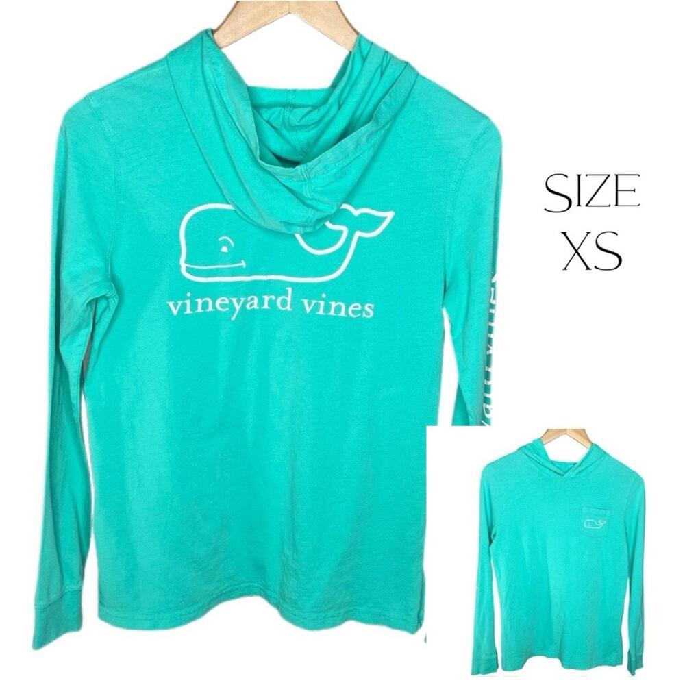 Vineyard Vines LS Hooded Tee ~ Sz XS
